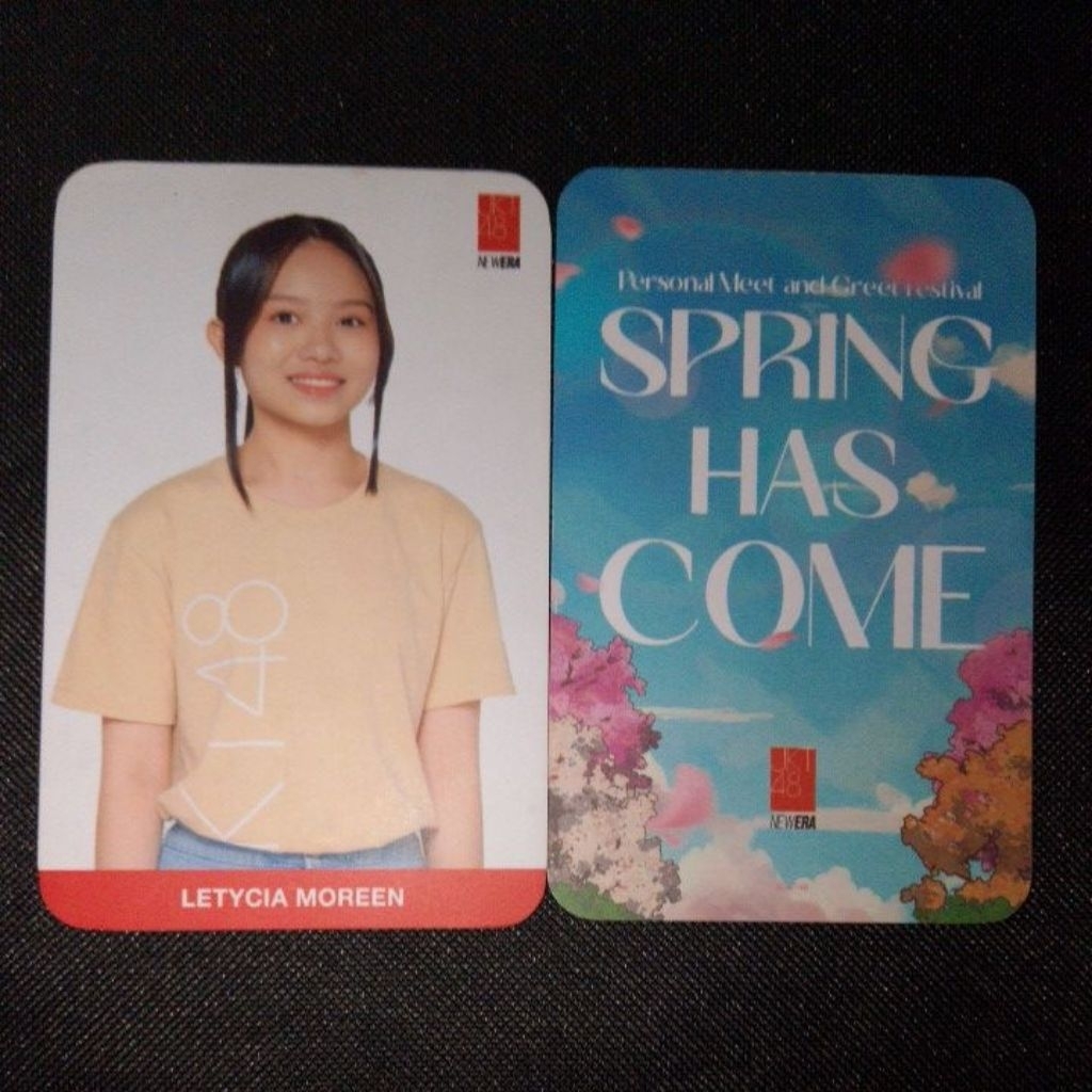 photocard Moreen jkt48(ex trainee JKT48)