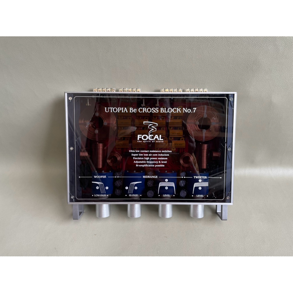 Crossover 3 way Focal Utopia Be