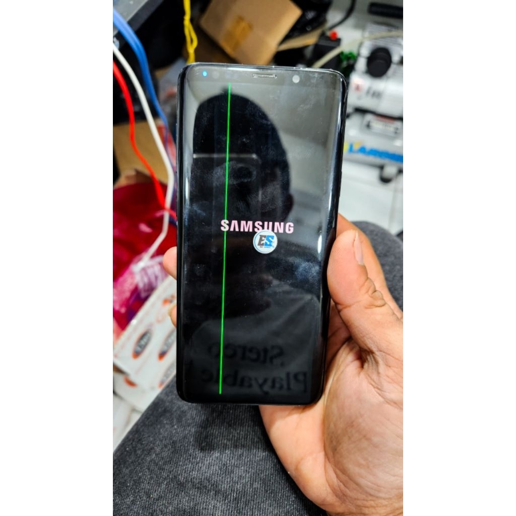 layar lcd samsung s9 plus 100% original copotan