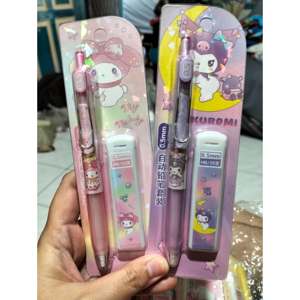 

Pensil Mekanik Karakter + Isi Pensil