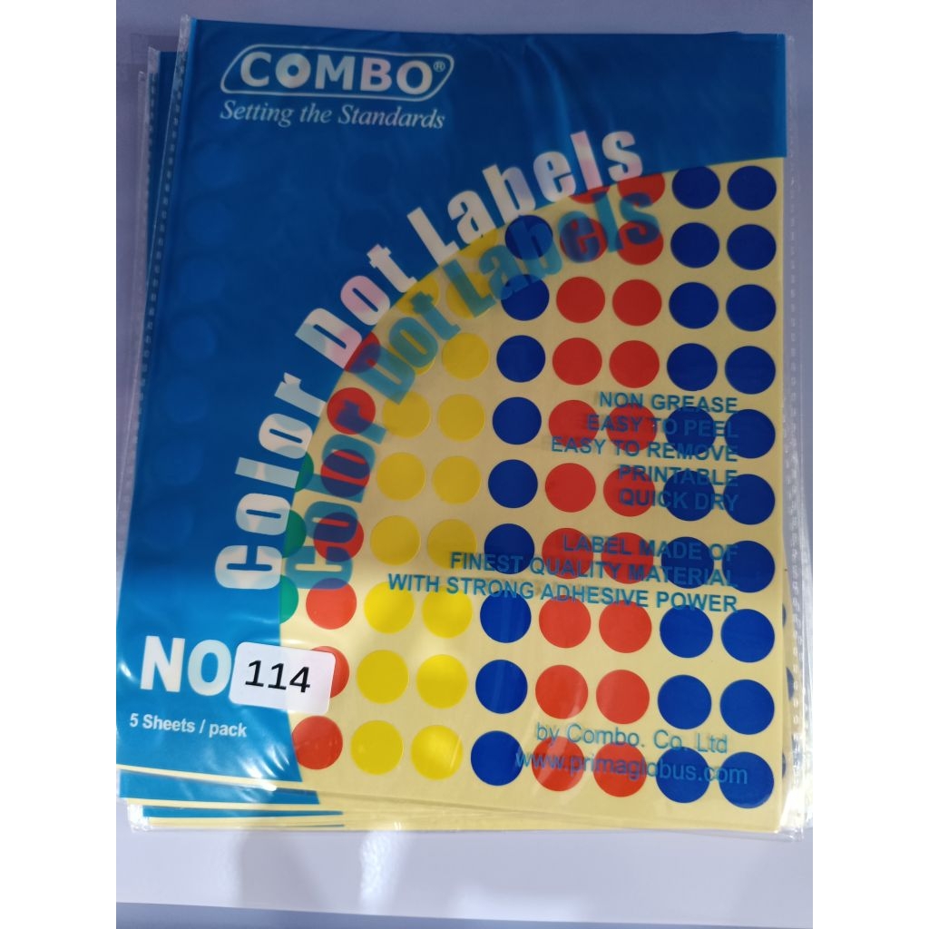 

STICKER COLOR DOT LABEL