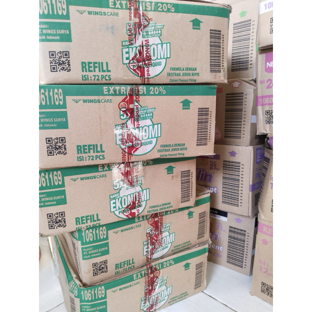 (72pcs) EKONOMI 1000 Karton-Sabun Cuci piring ekonomi