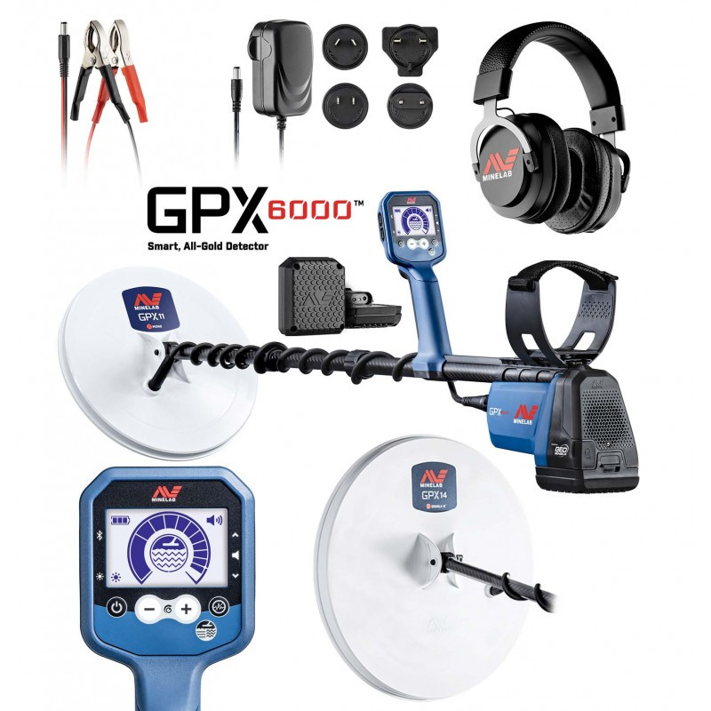 Metal detektor emas Minelab GPX 6000