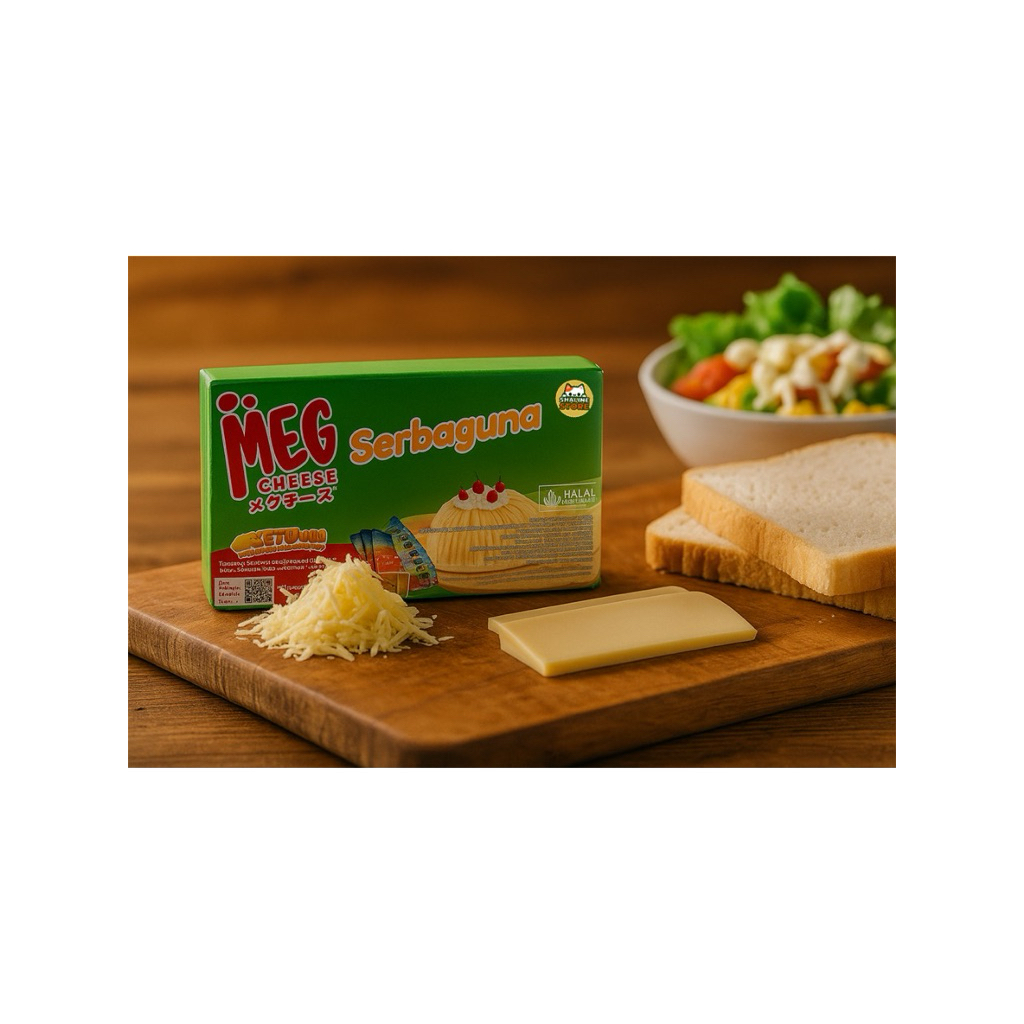 

Meg Cheese Serbaguna 120gram