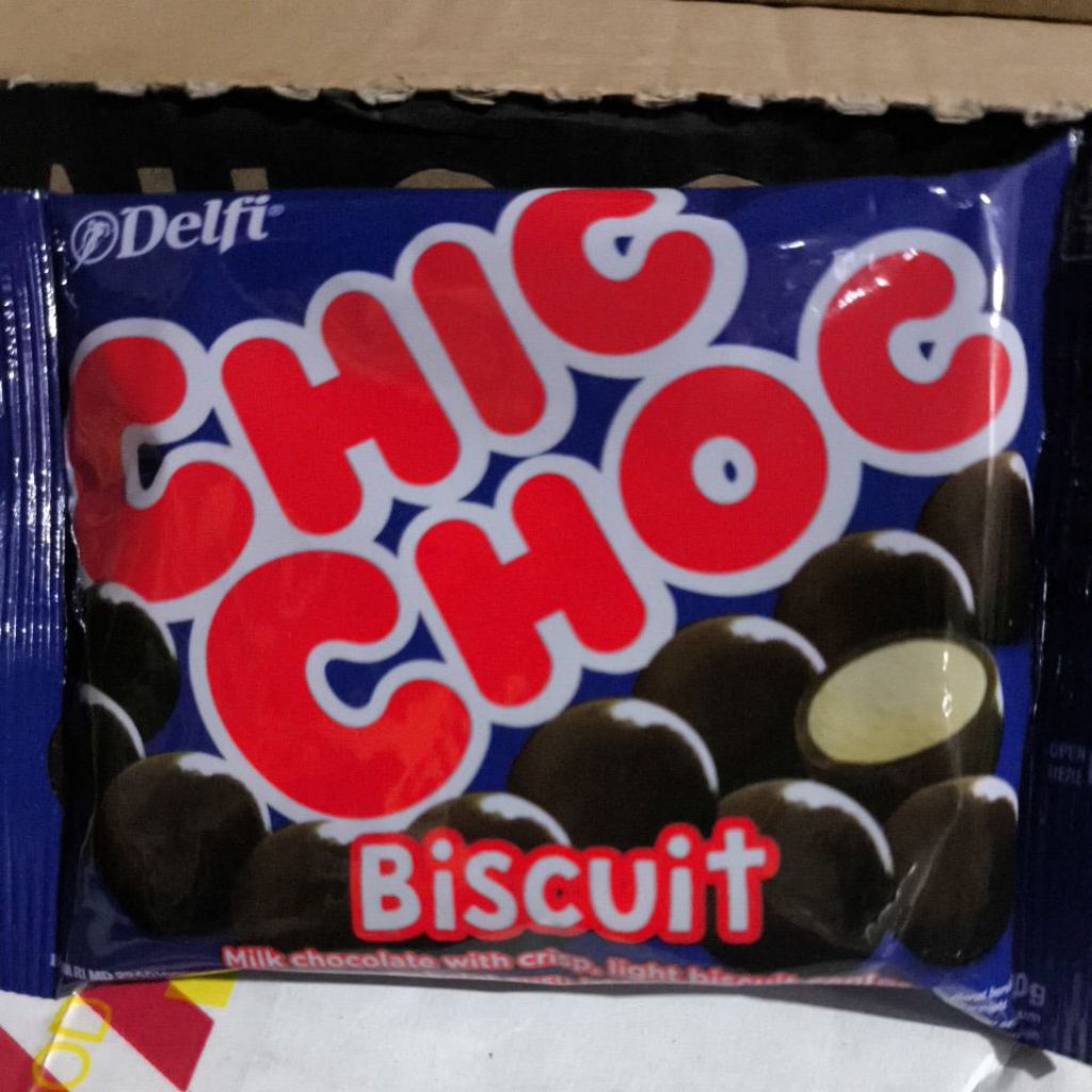 

Biskuit coklat chic choc per bungkus 40g
