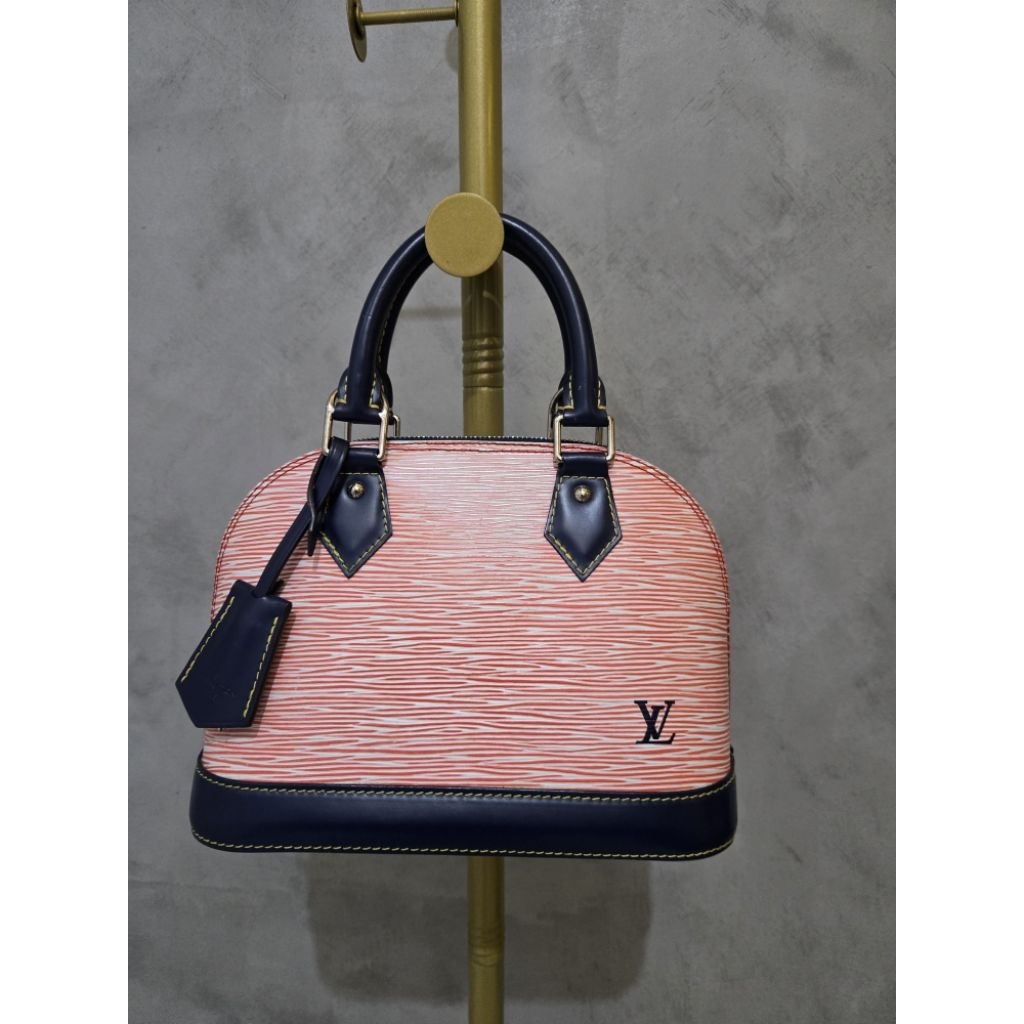 ORI preloved Lv Alma BB ephi leather