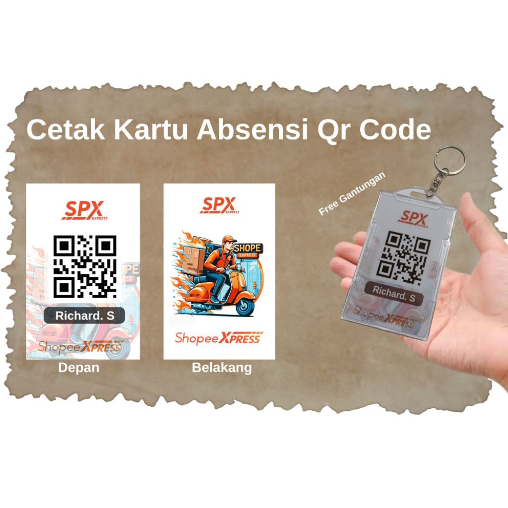 

Cetak Kartu Absensi QR Code Sehari Jadi