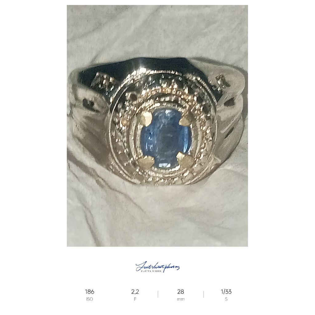 Natural blue kyanite