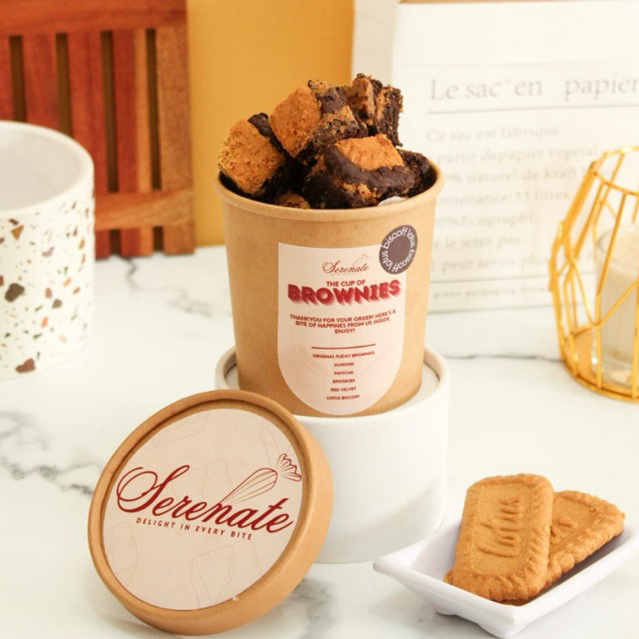 

Lotus Biscoff Brownies