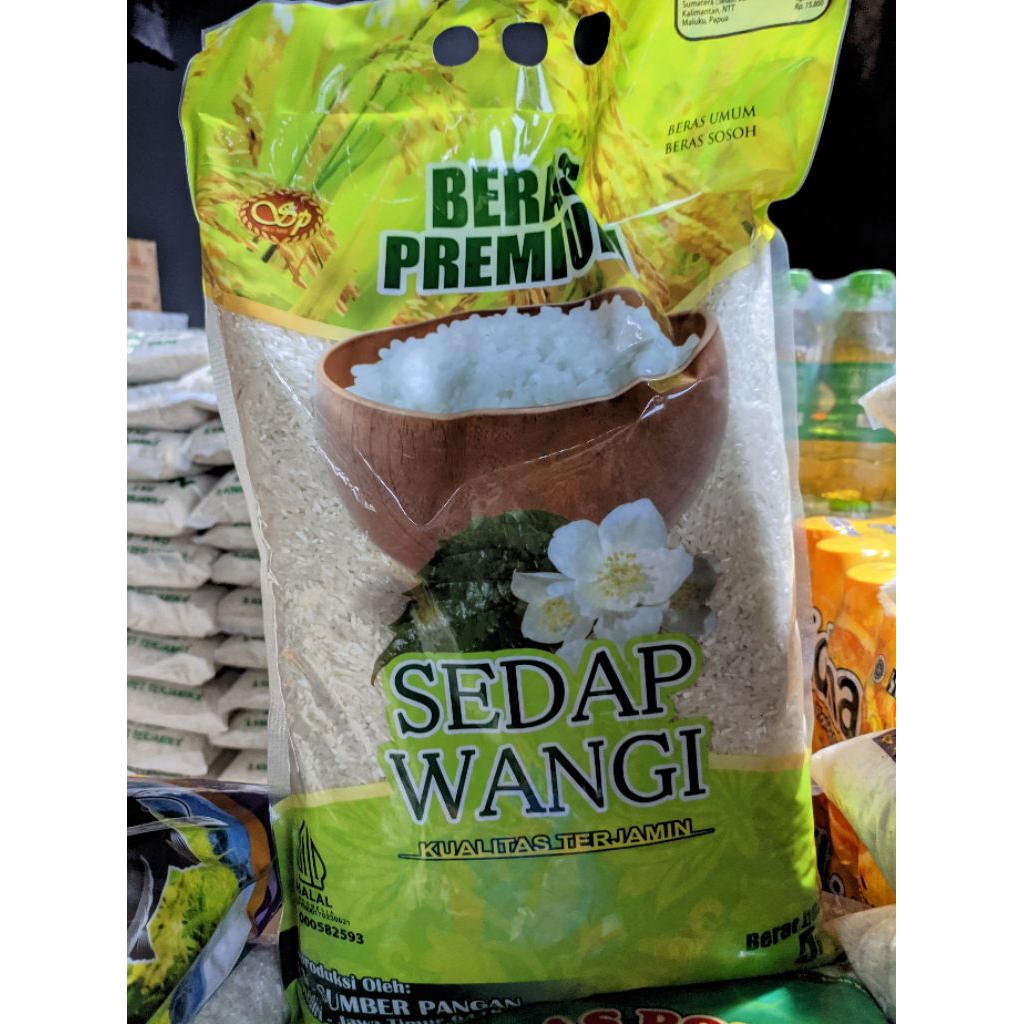 

BERAS PREMIUM SEDAP WANGI 5 KG