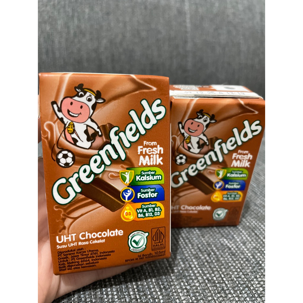 

SUSU UHT GREENFIELD 105ML COKELAT