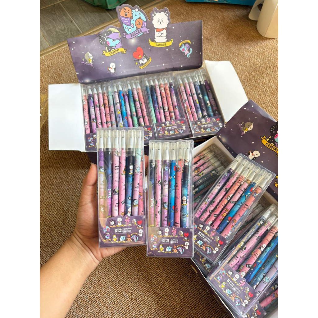 

12 pc / pena bisa di hapus