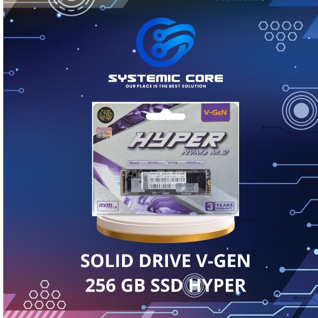 SSD V-GEN HYPER 256GB UNTUK LAPTOP