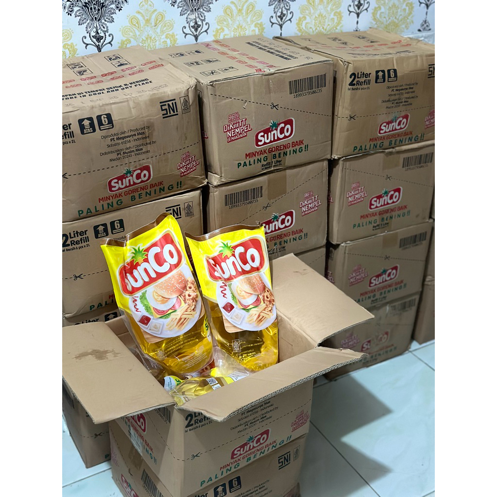 

MINYAK GORENG SUNCO 1 KARTON ISI 6pcs