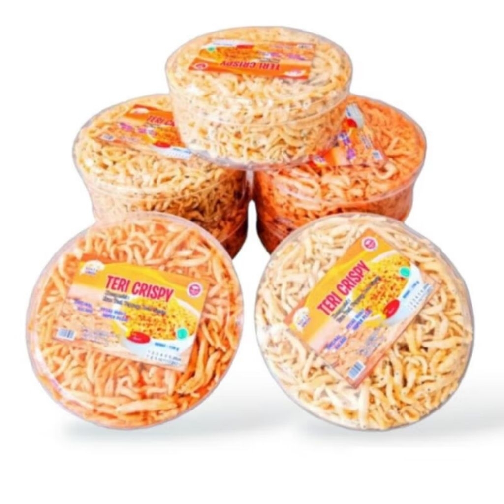 

TERI CRISPY KHAS MADURA KUALITAS SUPER 150gr NON MSG, RENYAH GURIH DAN TANPA BAHAN PENGAWET