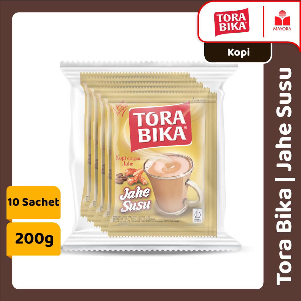 

Kopi Torabika Jahe Susu 1 renceng