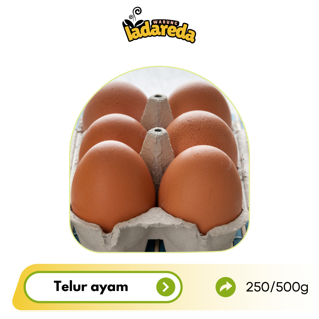 

Telur Ayam Fresh Hari ini 500g