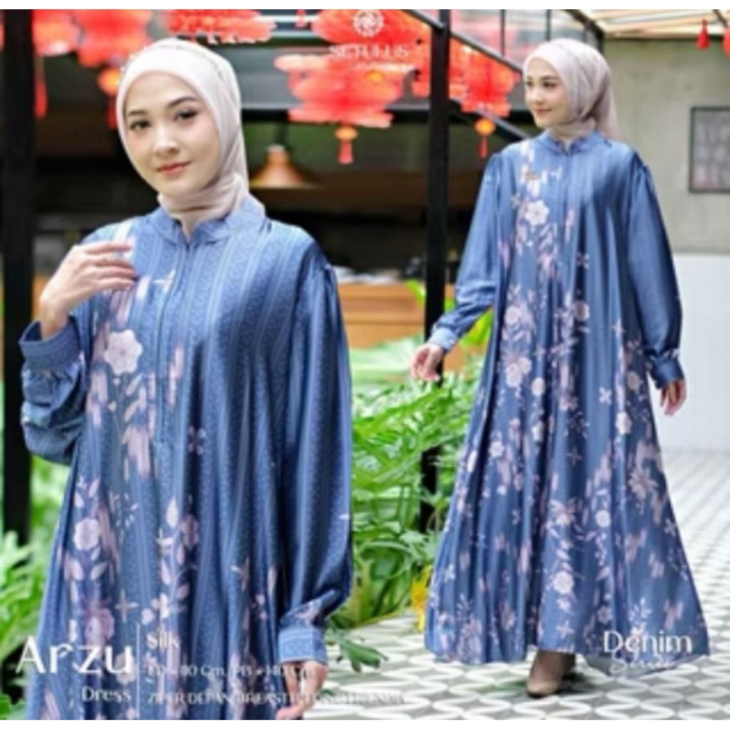 GAMIS WARNA DENIM
