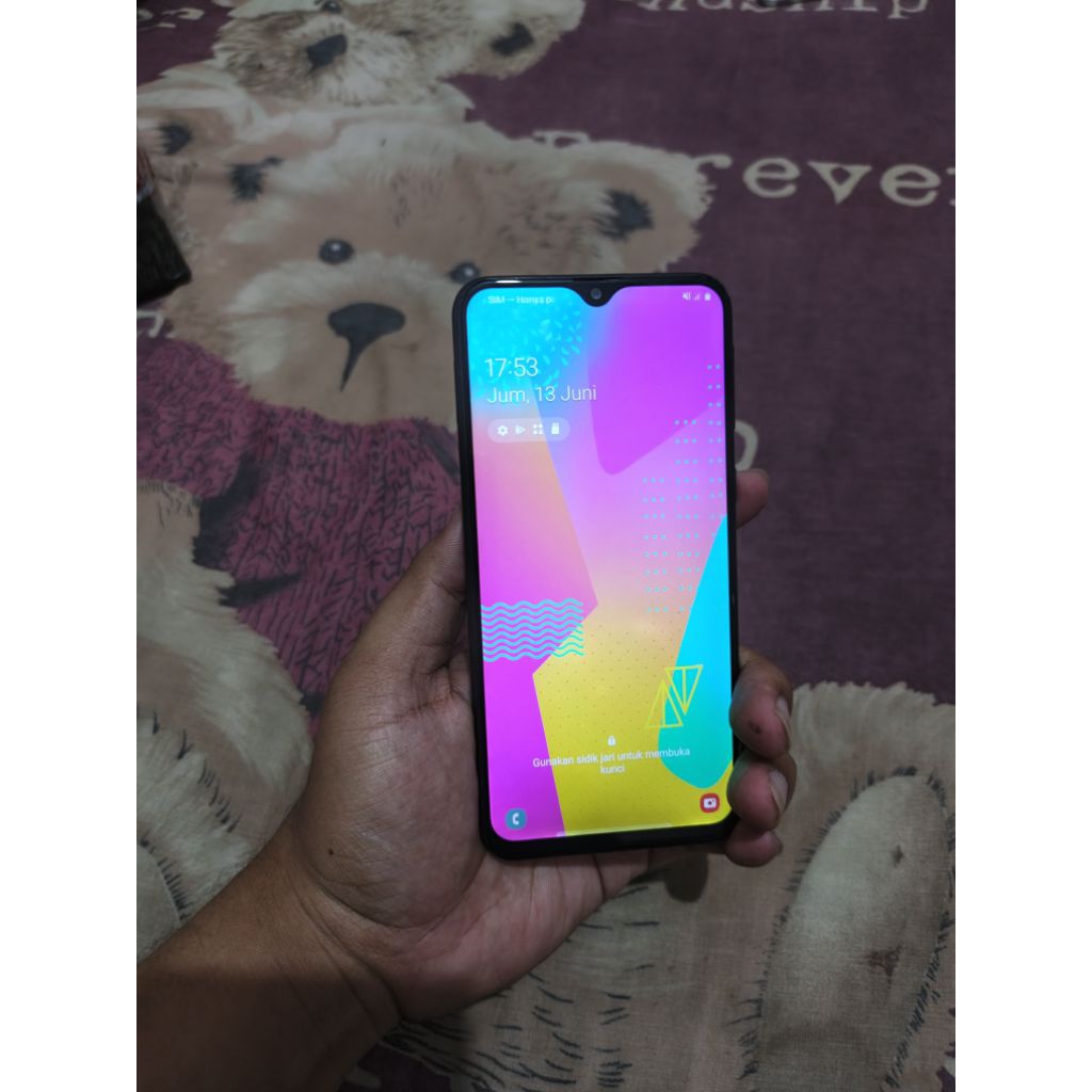 samsung m20 garansi resmi ram 3gb 32gb hp bekas murah baterai awet