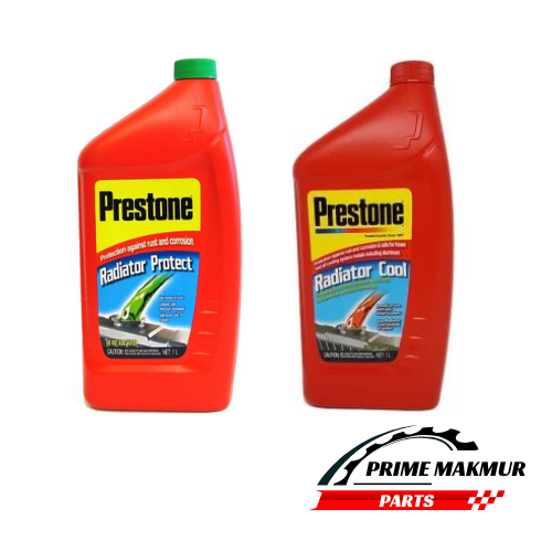 Air Radiator Prestone Coolant 1L Merah Mobil Motor