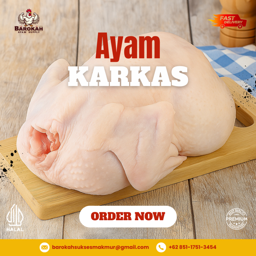 

Ayam Karkas Broiler Fresh / Ayam Potong Utuh 0.7Kg - 1Kg