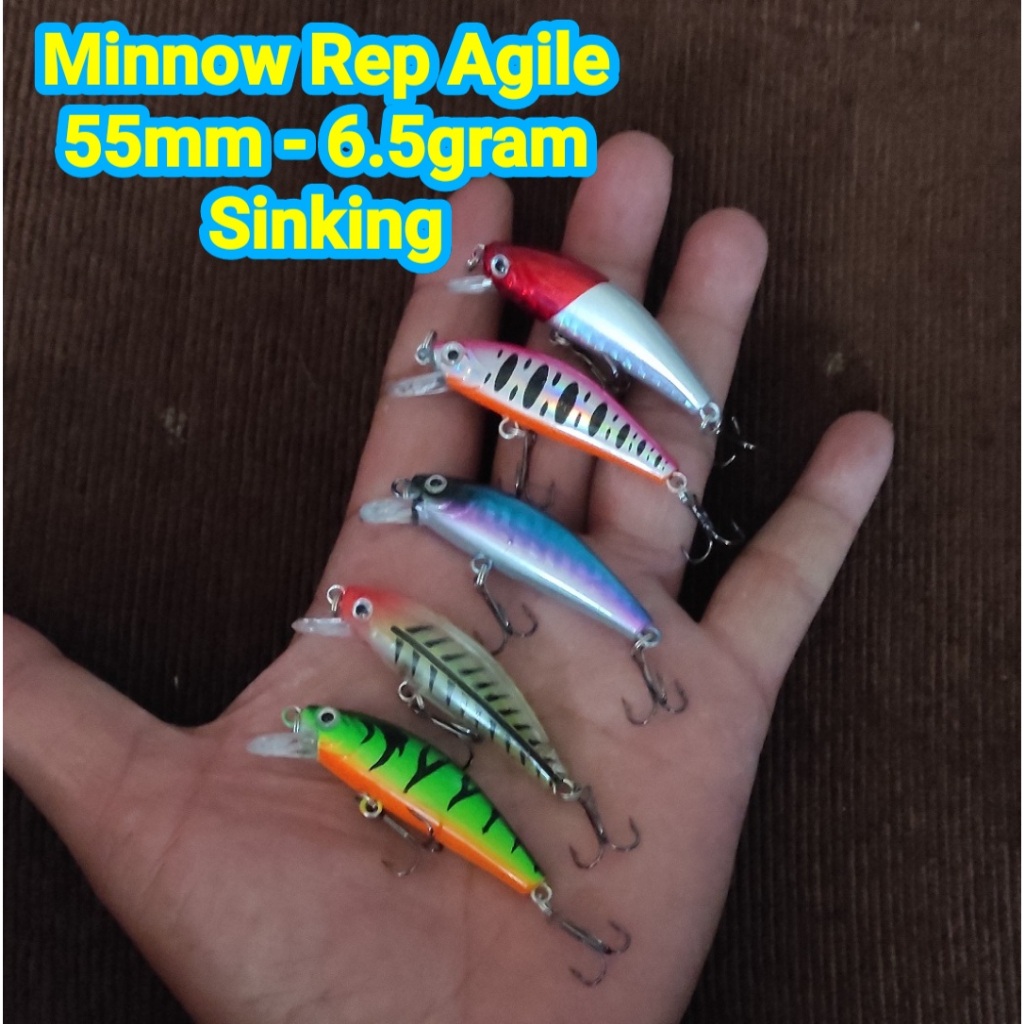 Minnow 5.5cm 6.5gr Umpan Mancing Minnow ul