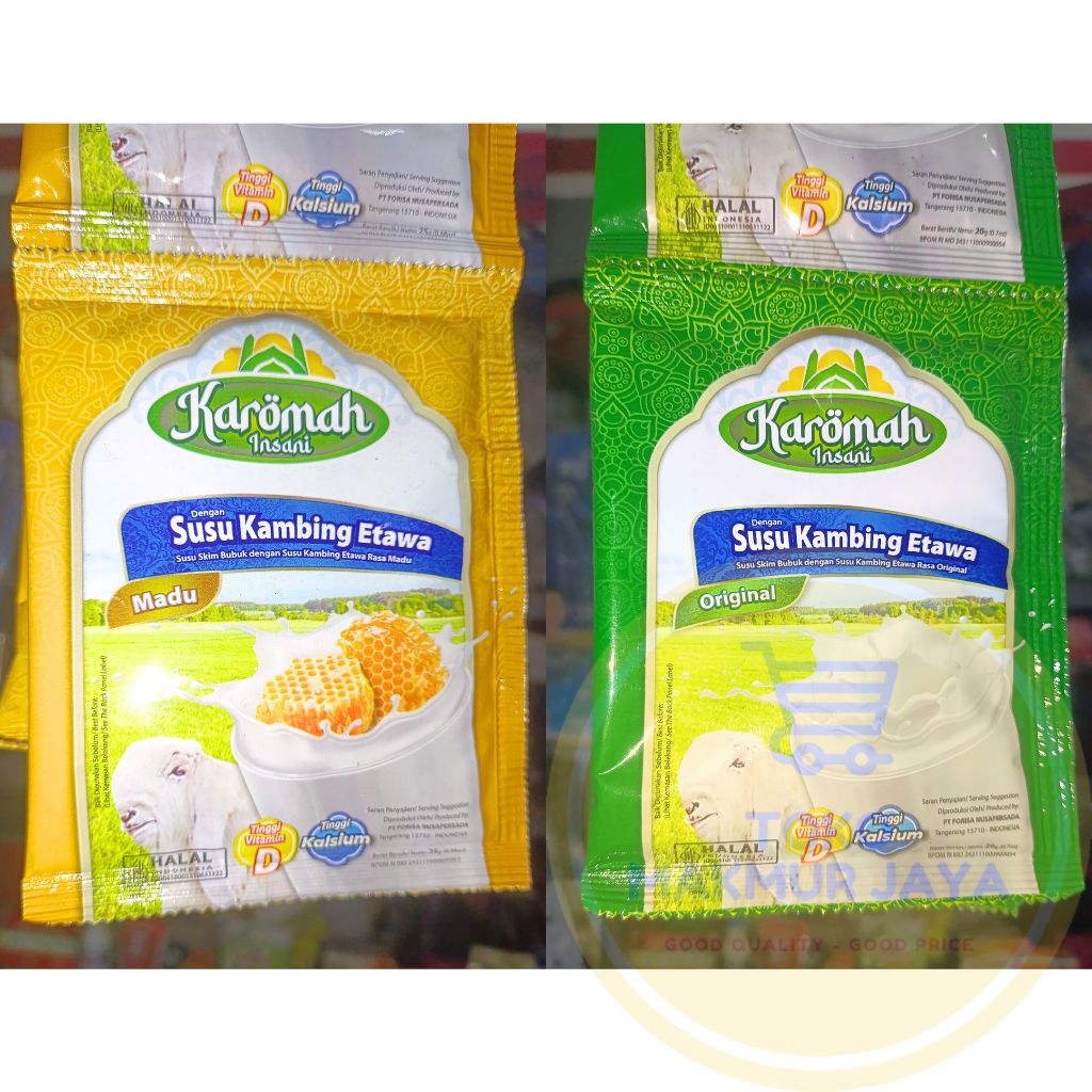 

KAROMAH ETAWA SUSU KAMBING BUBUK RENCENG | 10pcs