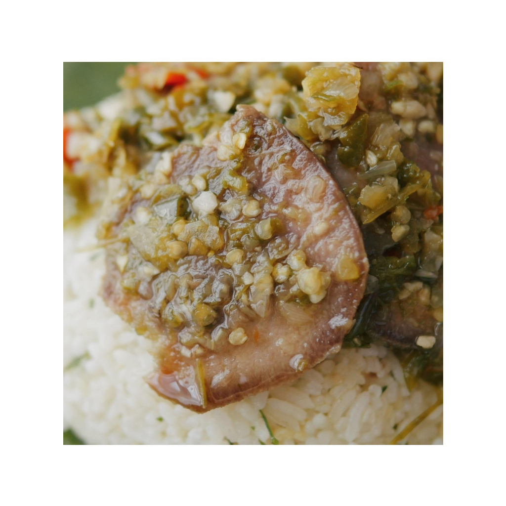 

Nasi Jeruk Lidah Cabe Ijo