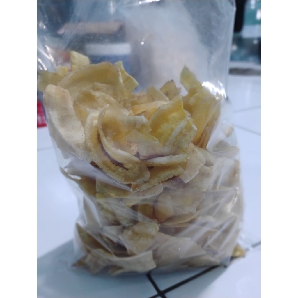

Keripik pisang asin gurih 250gr