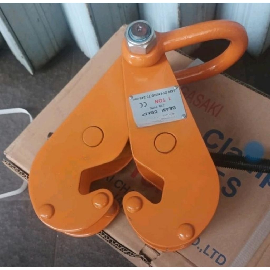 Beam Clamp 1 ton Nagasaki alat pengait type JS