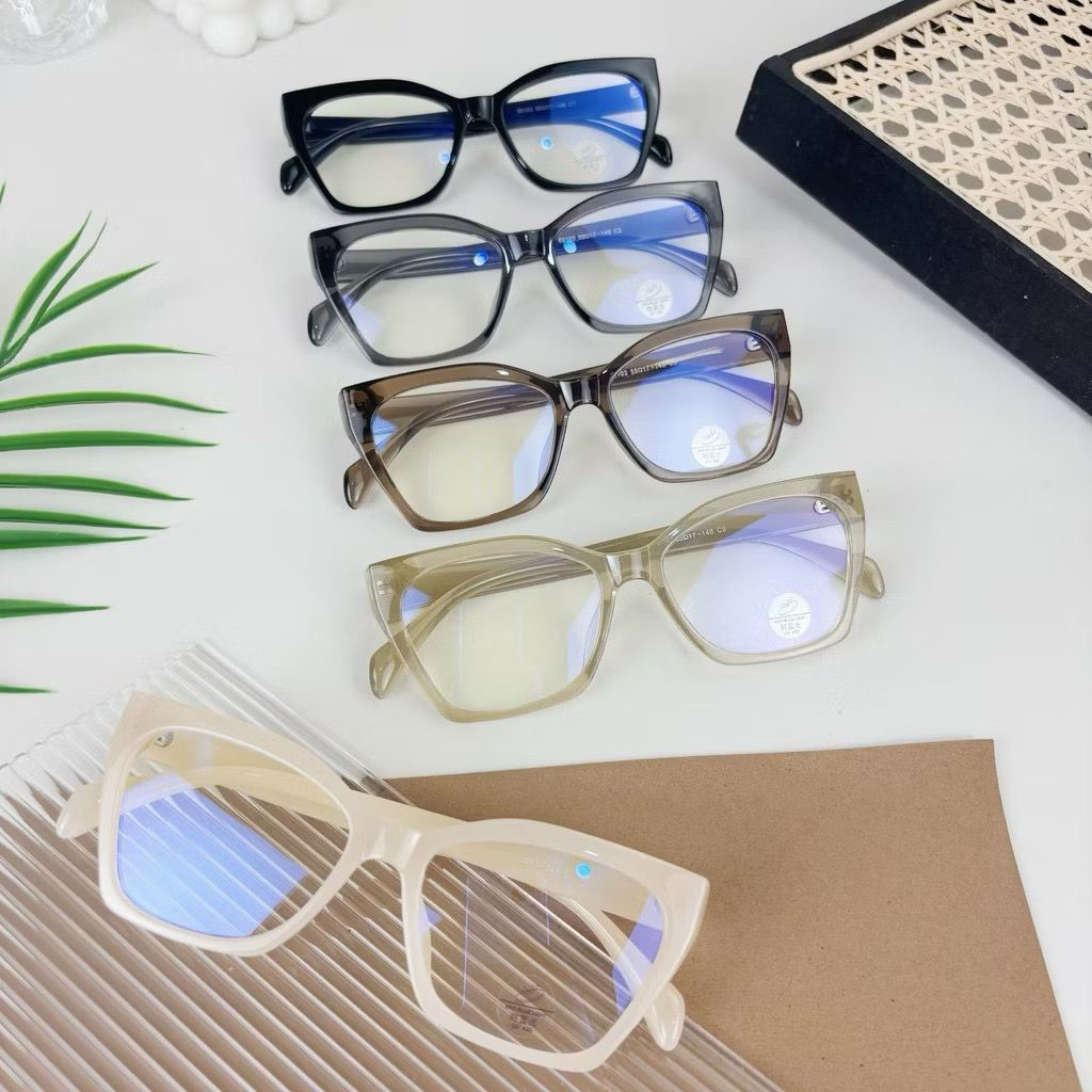 Kacamata Progresif Antiradiasi Pria/Wanita | Kacamata Baca dan Jalan | Kacamata Baca plus 20089 kaca