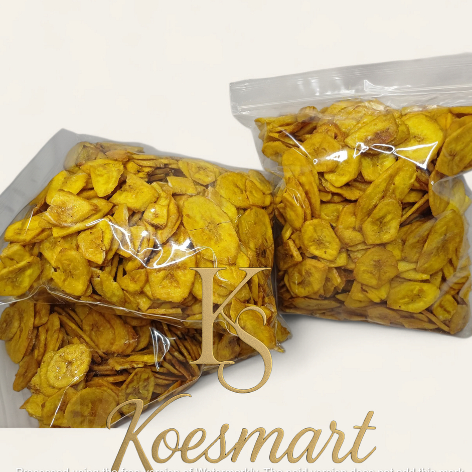 

Snack Keripik Pisang Manis 500gr | Renyah Garing Tidak Pahit Nagih Enak | koesmart
