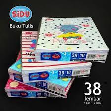 Buku Tulis Sidu 38 Lembar - buku sidu 38 lembar - buku tulis 38 sidu