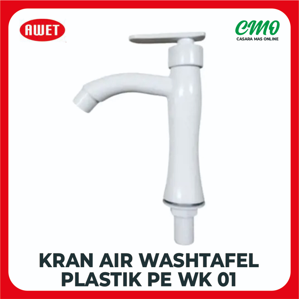 KRAN AIR WASHTAFEL WK 01 AWET/ KRAN AIR WASHTAFEL PLASTIK PE WK 01 AWET