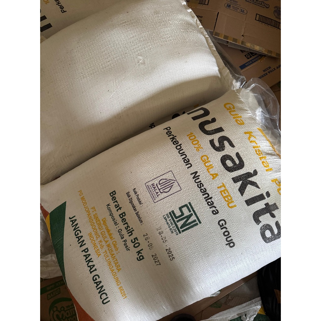 

GULA NUSAKITA GULA LOKAL/CURAH 1 SAK