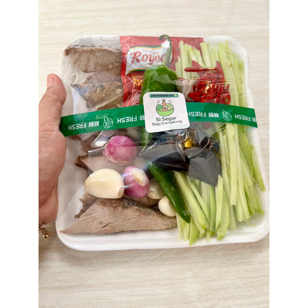 

TUMIS LABU SIAM IKAN TONGKOL praktis