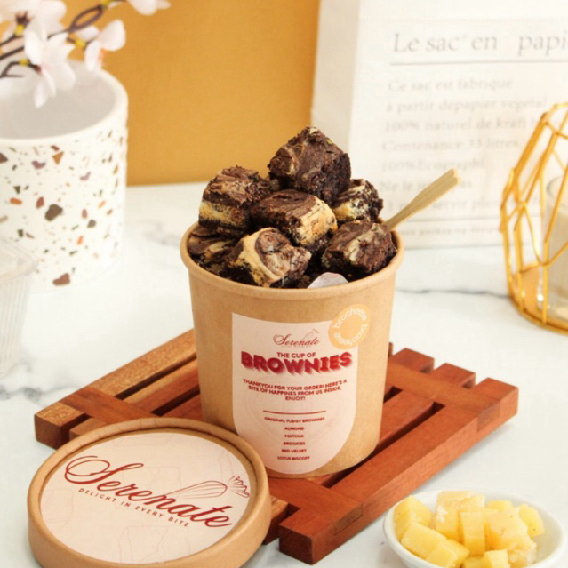 

[ BROCHEESE ] Brownies Cheese