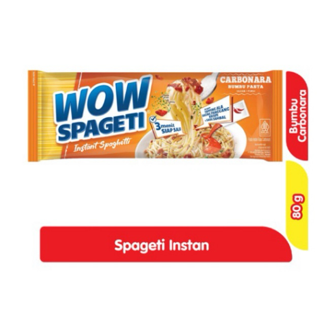 

WOW Spageti Instan Carbonara 80 g