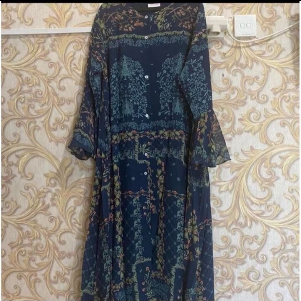 PrelovedTunikGanggaRiaMirandaNavySizeL