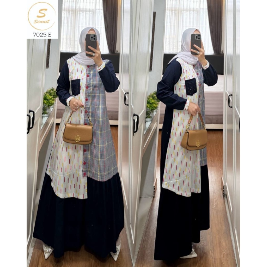 Gamis katun linen