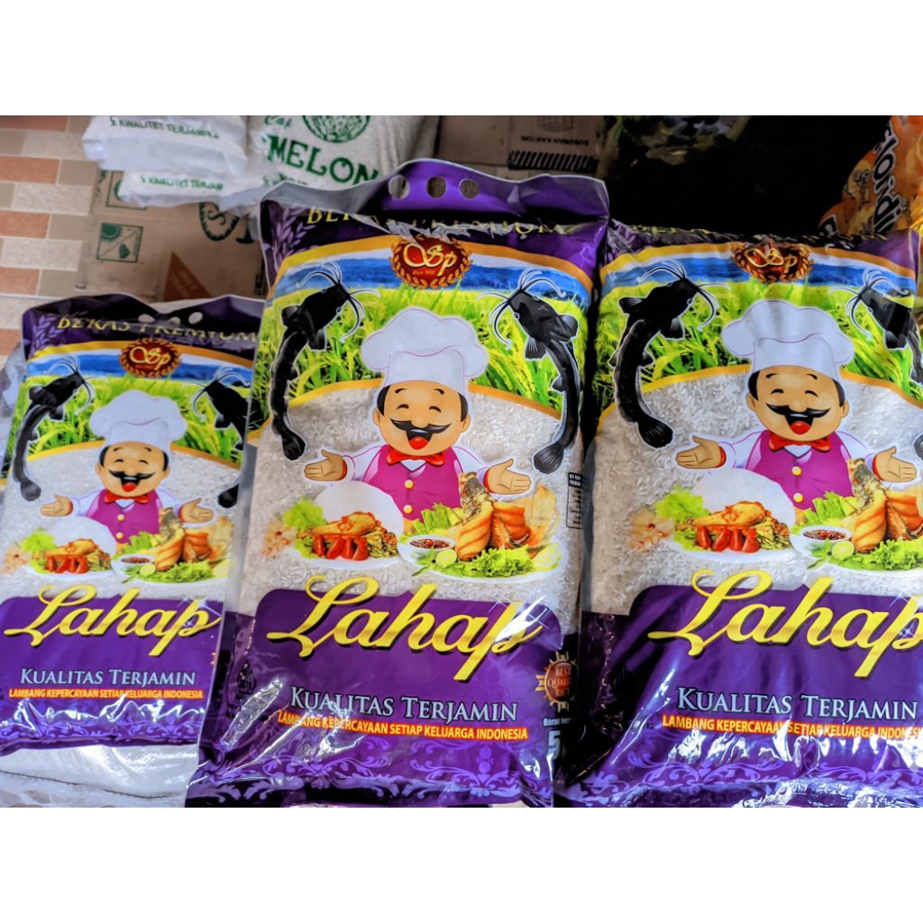 

Beras Premium Lahap Lele 5Kg