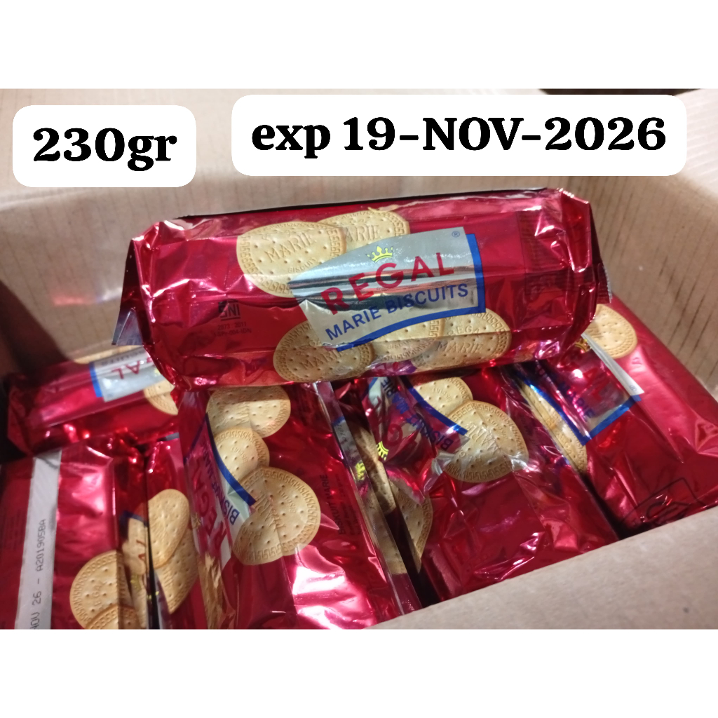 

Biskuit marie regal special 230gr Termurah