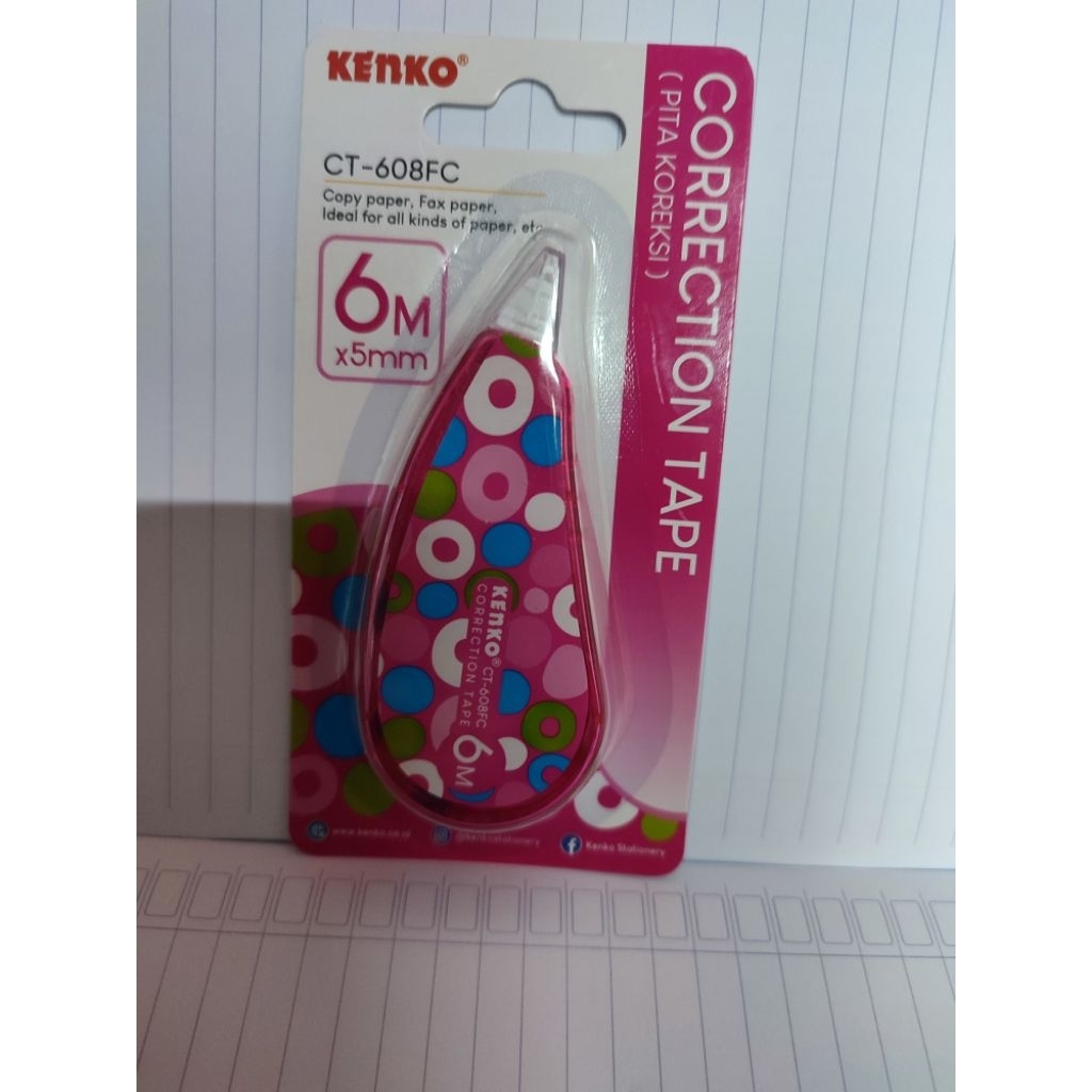 

tip ex kertas merek kenko murah dan imut