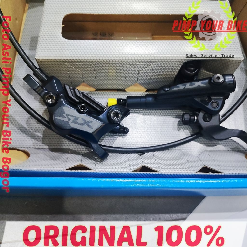 Brakeset Shimano M7120 SLX 4 Piston M7100 Brake