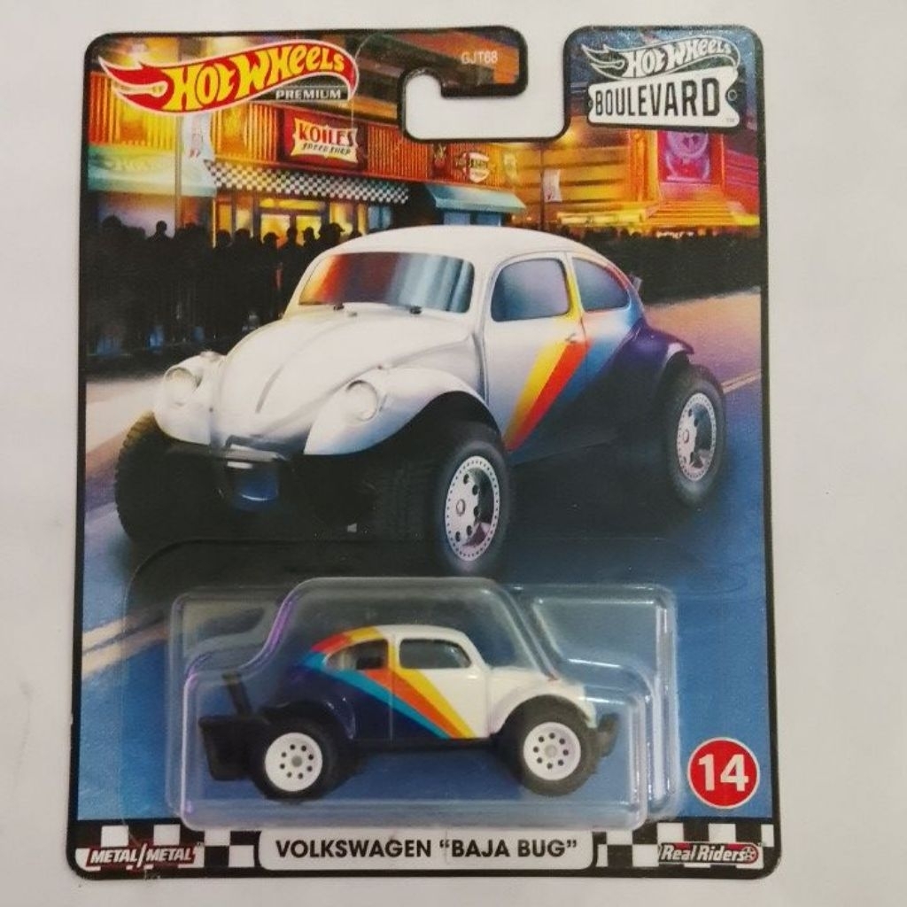 HW volkswagen 'Baja Bug' (base besi n ban karet)