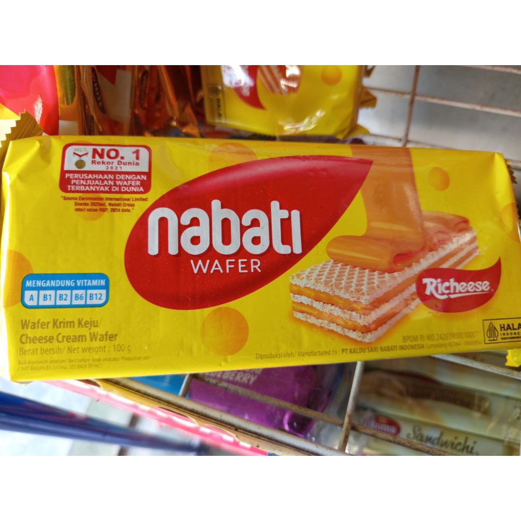 

nabati Wafer L1 5000 rasa keju