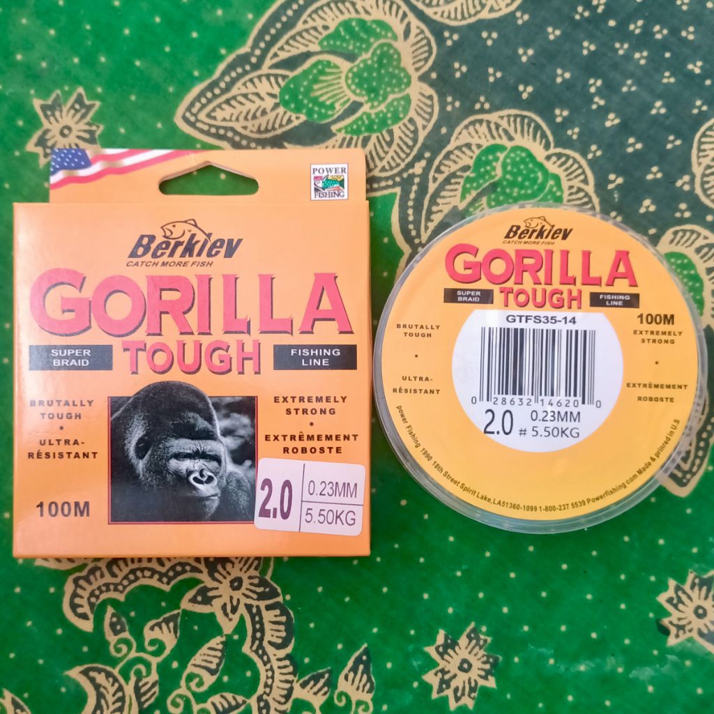 senar pancing Berkley gorilla tough