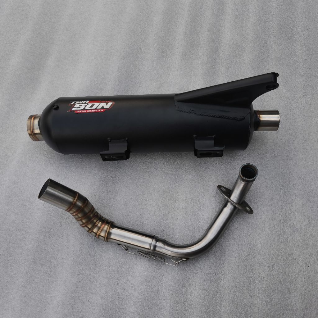 Knalpot moncong SHIJIRO Beat inlet 38mm