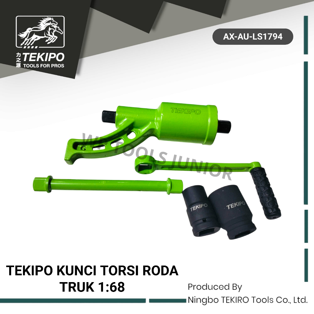 Tekipo Japan Labor Saving Wrench Kunci Torsi Roda Truk 1 : 68 Kunci Lepas Baut Roda Mobil Truck