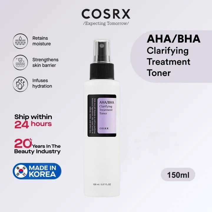 COSRX AHA BHA Clarifying Treatment Toner 150ml COSRX AHA BHA COSRX Toner